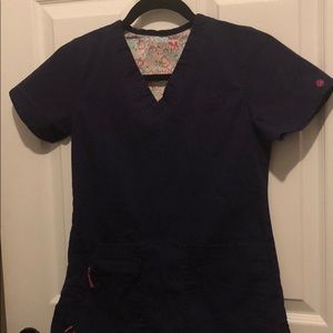Purple Scrubs top XS - S